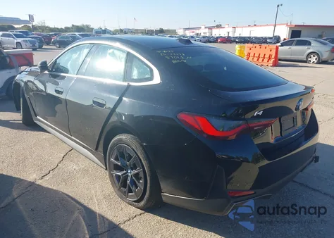 2024 BMW I4 Gran Coupe xDrive40 из США, поврежденный, VIN WBY83FB05RFS01086